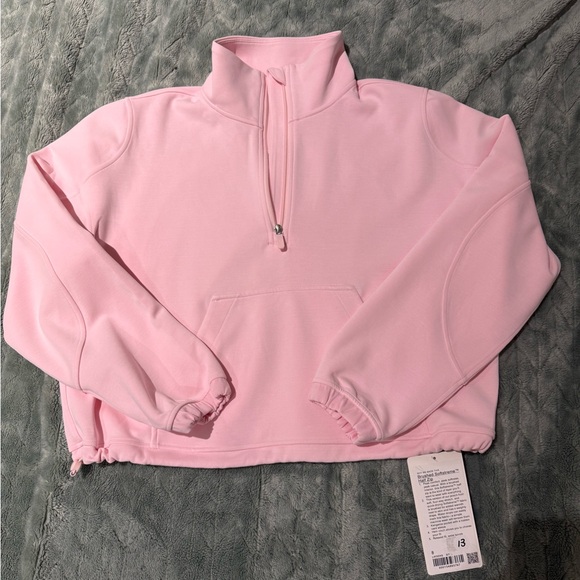 lululemon athletica Tops - Strawberry Milkshake LuluLemon Quarter-Zip Pullover